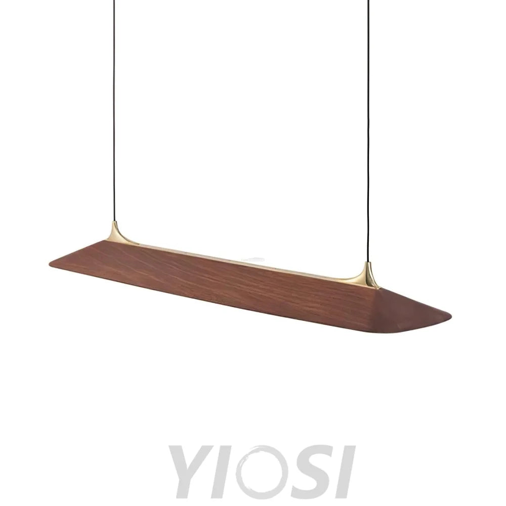 Yiosilamp Wooden Linear Chandelier - Bar-1-Yiosilamp
