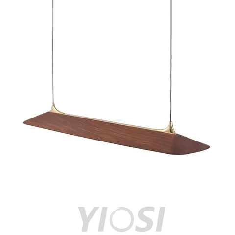 Yiosilamp Wooden Linear Chandelier - Bar-1-Yiosilamp
