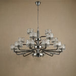 Yiosi Liguang 3-Tier Nested Crystal Pendant Light - dark