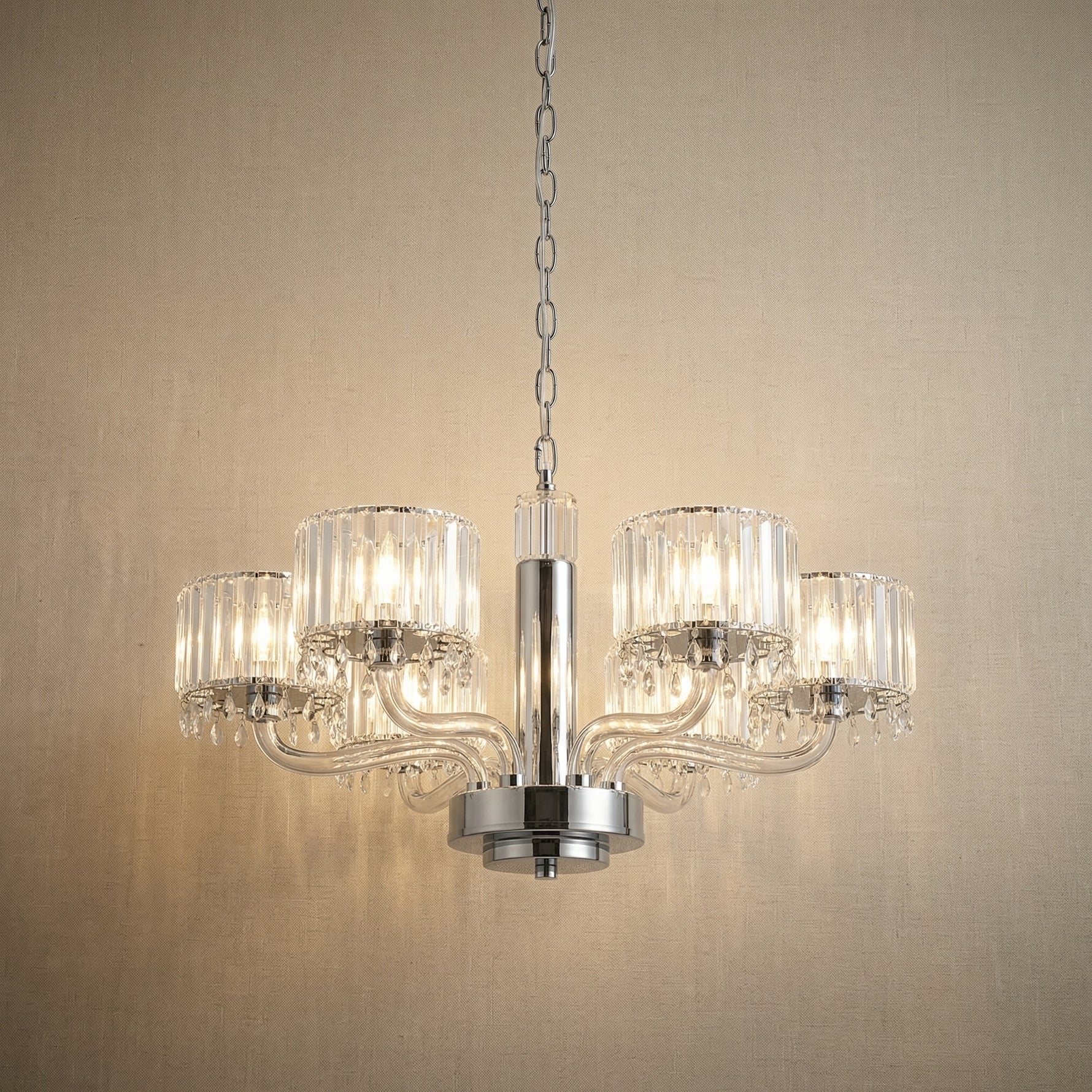 Yiosi Liguang Crystal Pendant Light 26" - 26" (Dia 650mm)