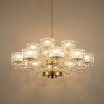 Yiosi Liguang Nested Crystal Pendant Light - 39" (Dia 1000mm)