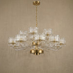 Yiosi Liguang Nested Crystal Pendant Light - dark