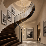 Yiosi Flowing Branch Cascading Glass Chandelier 24"