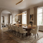 Yiosi Liuzhi Linear Glass Pendant Light - scene-2