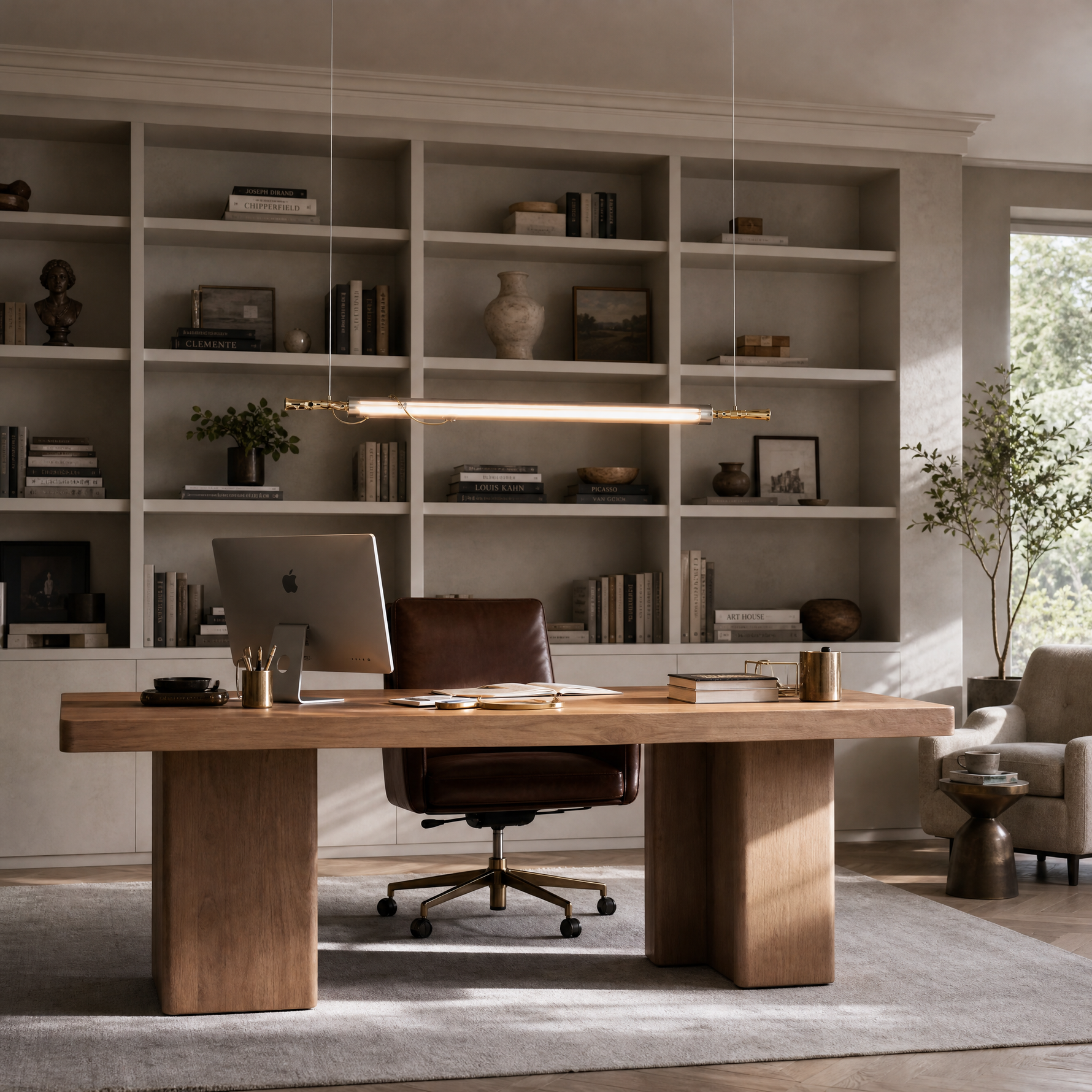 Yiosi Flowing Branch Linear Glass Chandelier