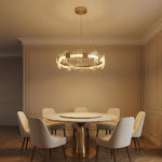 Yiosi Liying Glass Pendant Light 39" - scene-1