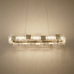 Yiosi Liying Glass Pendant Light 47" - 47" Linear (L1200mm)