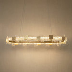 Yiosi Liying Glass Pendant Light 59" - 59" Linear (L1500mm)