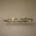 Yiosi Liying Glass Pendant Light 59" - dark