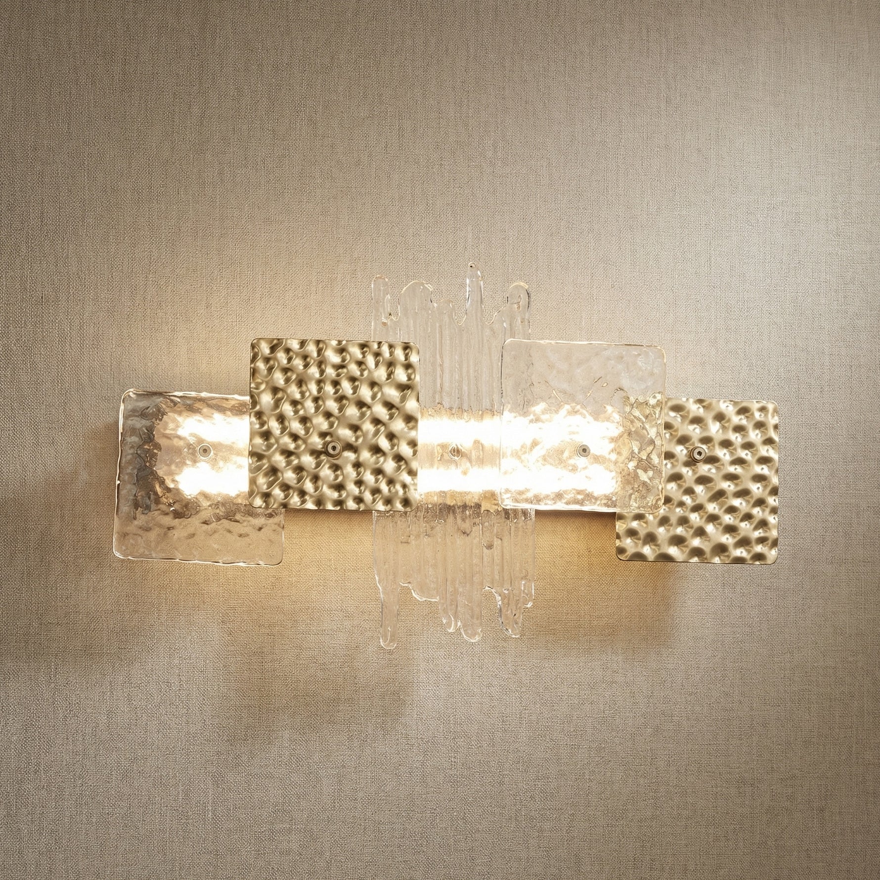 Yiosi Liying Glass Wall Sconce - 16" Linear (L400mm)