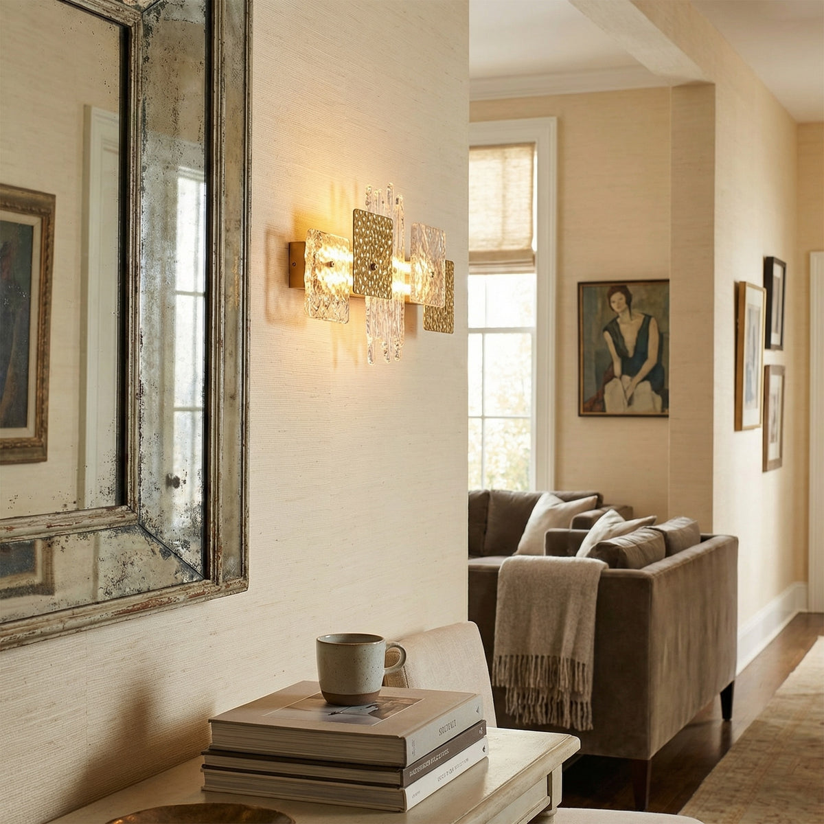 Yiosi Liying Glass Wall Sconce - scene-3
