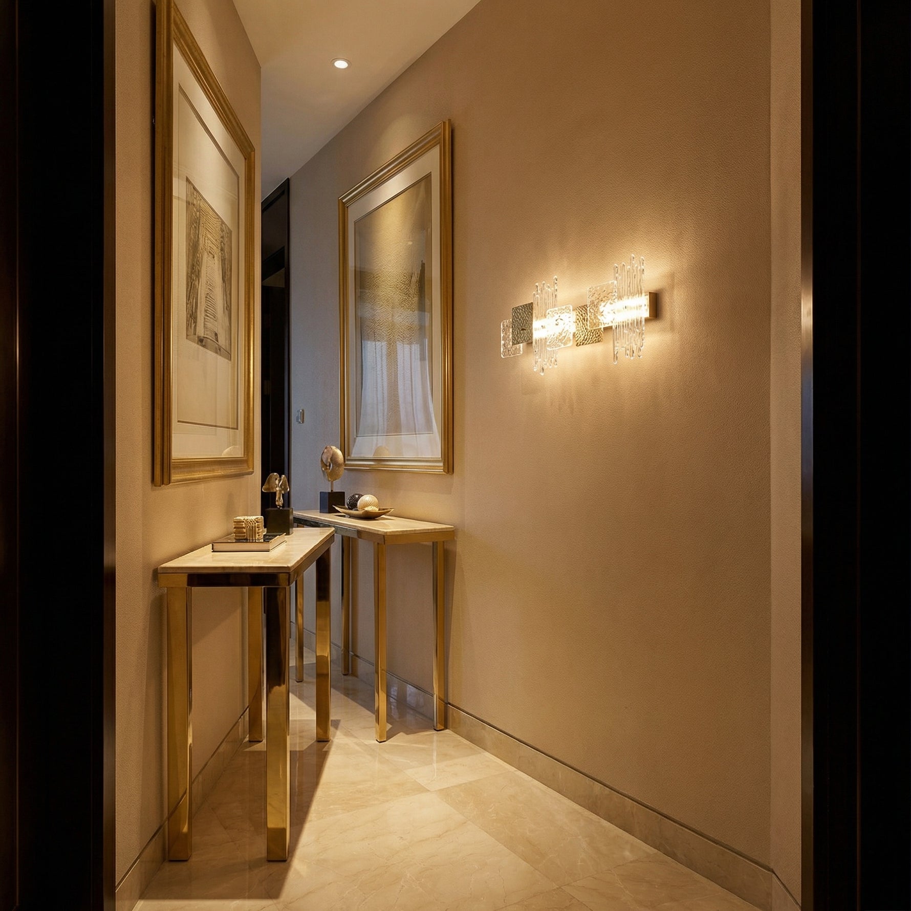 Yiosi Liying Glass Wall Sconce - scene-1