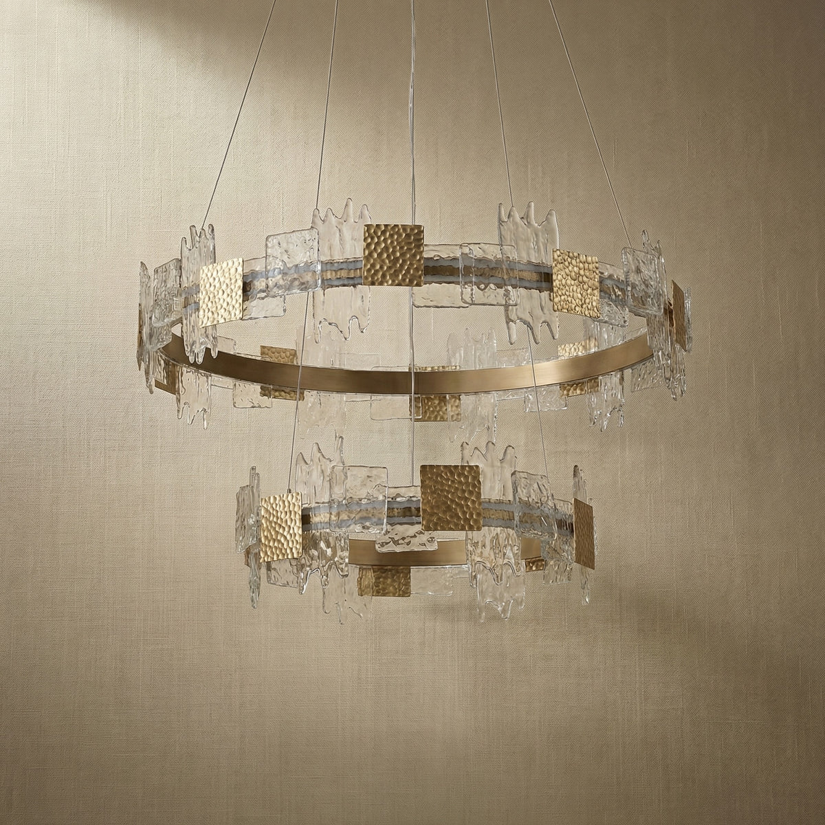 Yiosi Liying Nested Glass Pendant Light - dark