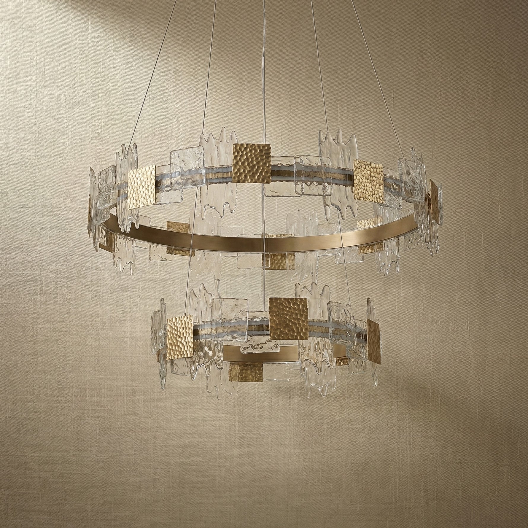 Yiosi Liying Nested Glass Pendant Light - dark
