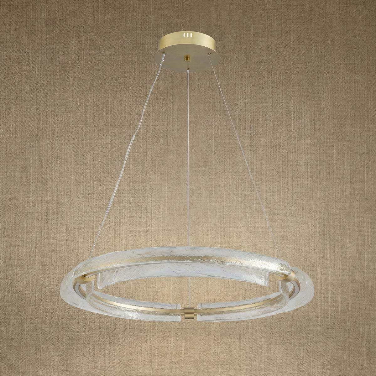 Yiosi Luce Aurora Glass Pendant Light - dark