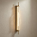 Yiosi Luce Aurora Mini Glass Wall Sconce - 4" Linear (L90mm)
