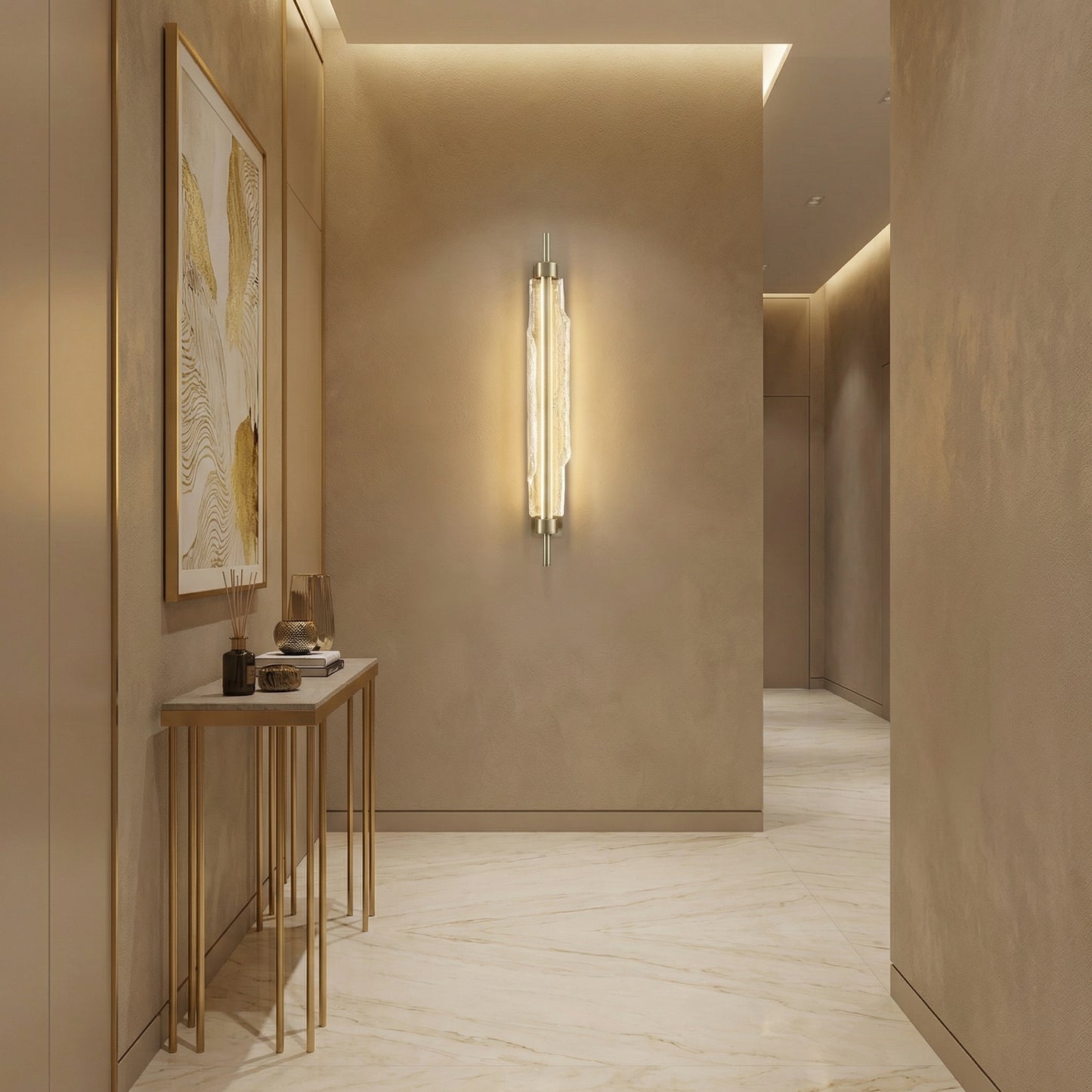 Yiosi Luce Aurora Mini Glass Wall Sconce - scene-1