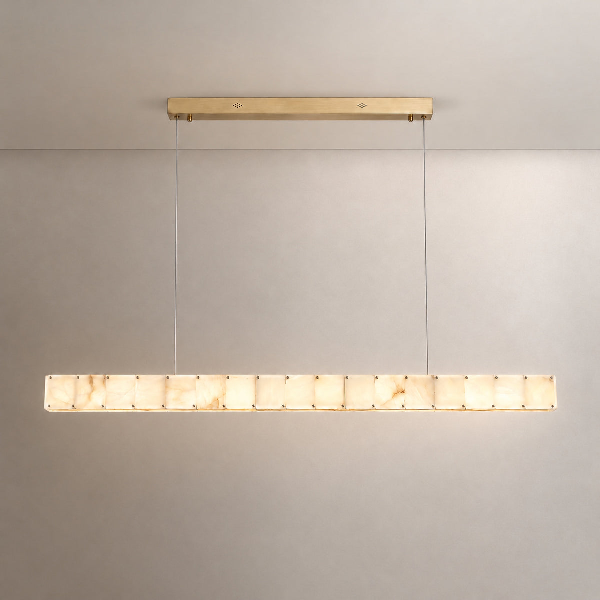 Madison Linear Alabaster Chandelier