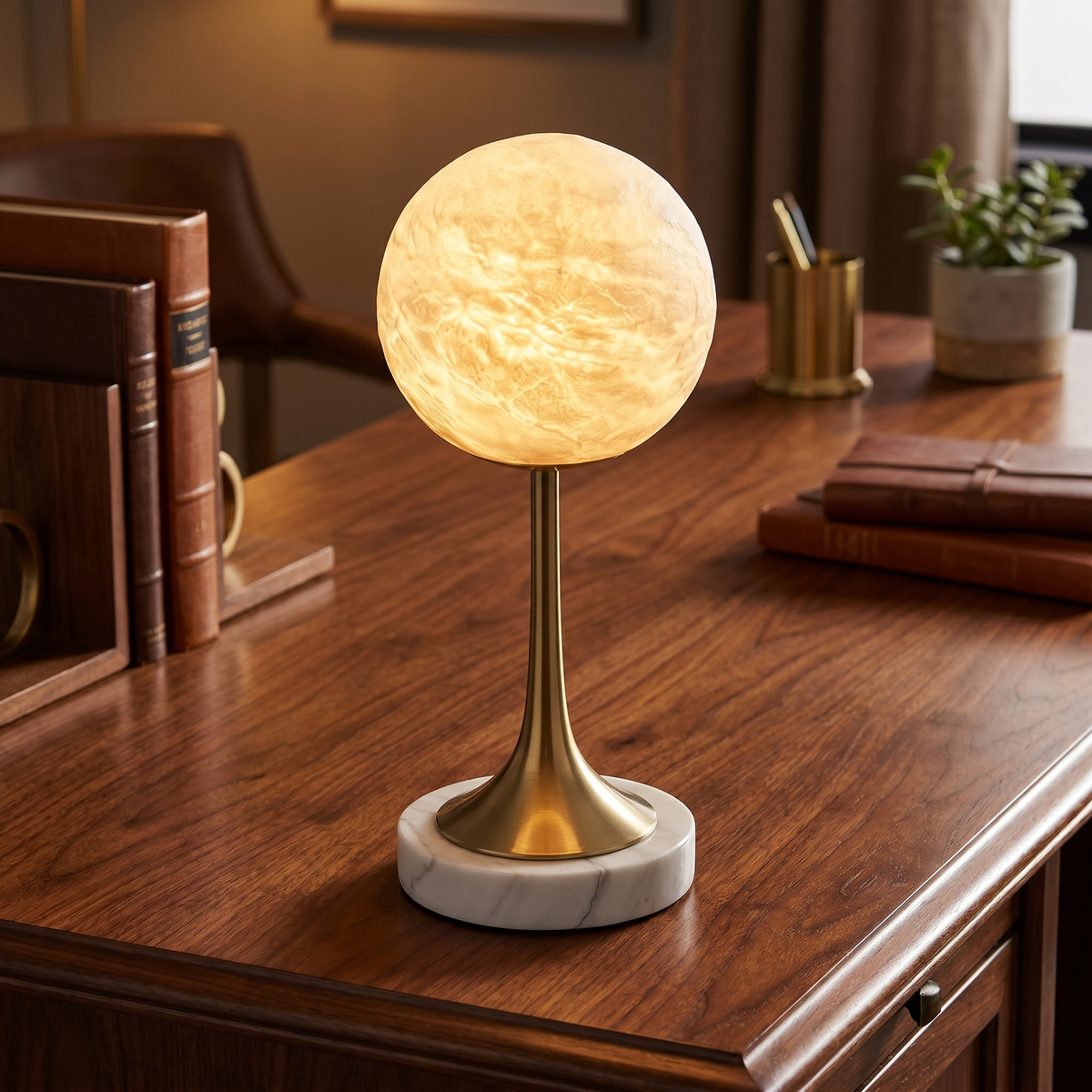Alabaster Orb Table — D160 — mra-alabaster-orb-table-70056-d160-scene-2