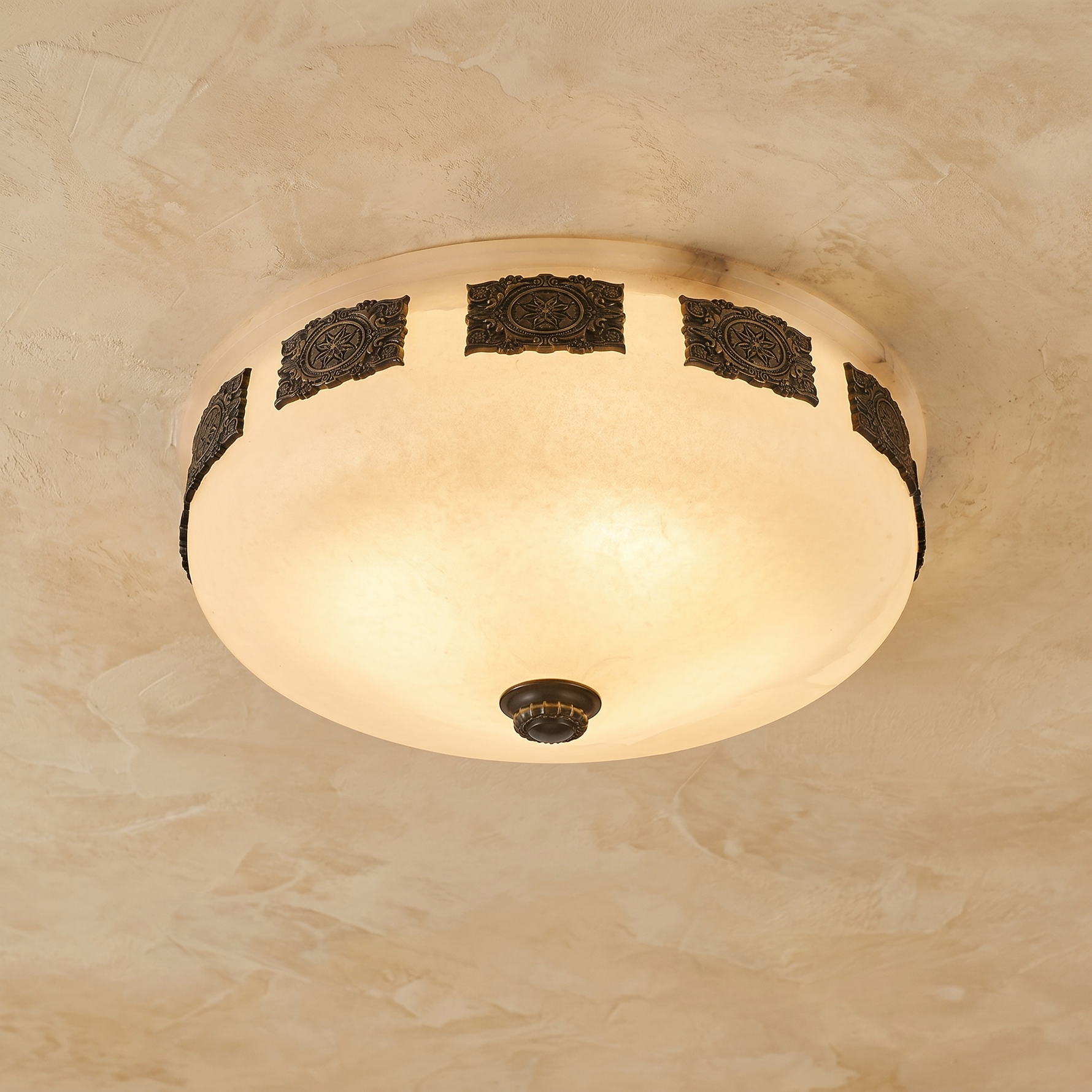 Antique Rim Ceiling Alabaster — D600 — mra-antique-rim-ceiling-d600-product