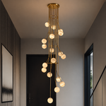 Brass Cascade Alabaster Pendant Light — D730 — mra-brass-cascade-91075-d730-scene-1