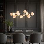 Brass Linear Orb Alabaster Pendant Light — W1180 — mra-brass-linear-orb-91033-w1180-scene-3