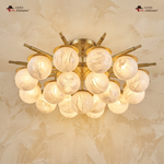 Brass Orb Cluster Ceiling Alabaster — D1000 — mra-brass-orb-cluster-ceiling-91066-d1000-product