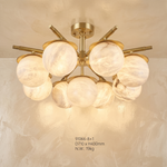 Brass Orb Cluster Ceiling Alabaster — D710 — mra-brass-orb-cluster-ceiling-91066-d710-product