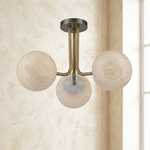 Ceiling 3-orb Alabaster — D540 — mra-ceiling-3-orb-91054-d540-dark