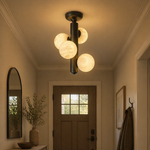 Cylinder Cluster Ceiling Alabaster — D270 — mra-cylinder-cluster-ceiling-d270-scene-1