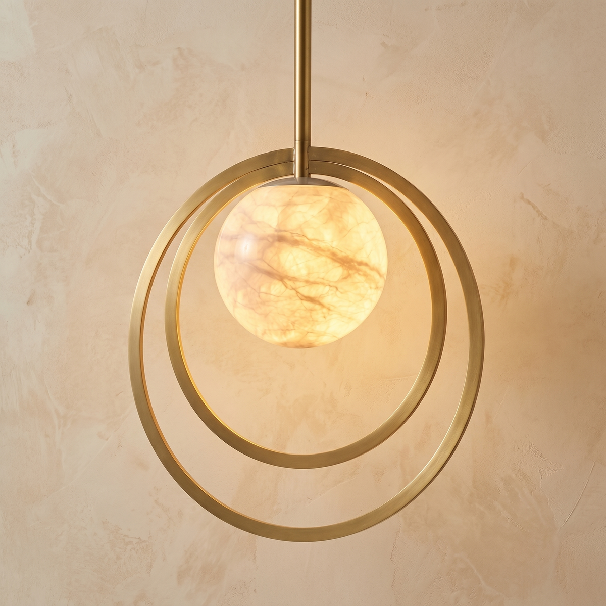 Double Ring + Orb Alabaster Pendant Light — D450 — mra-double-ring-orb-d450-product