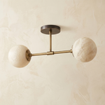 Duo Orb Ceiling 91055 (extra) Alabaster — D550 — mra-duo-orb-ceiling-91055-extra-d550-dark