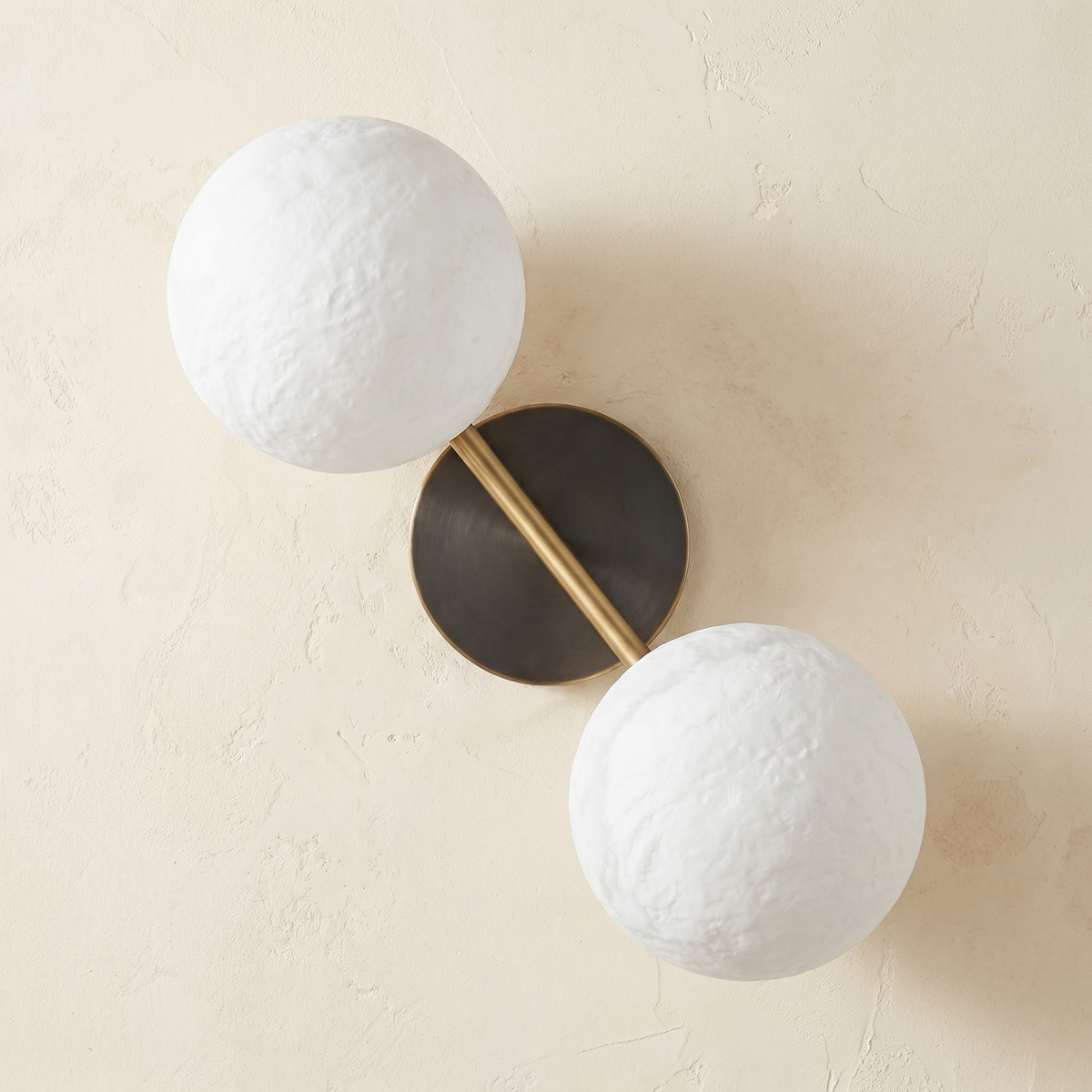 Duo/Triple Orb Wall 91051 (extra) Alabaster — W400 — mra-duo-triple-orb-wall-91051-extra-w400-dark