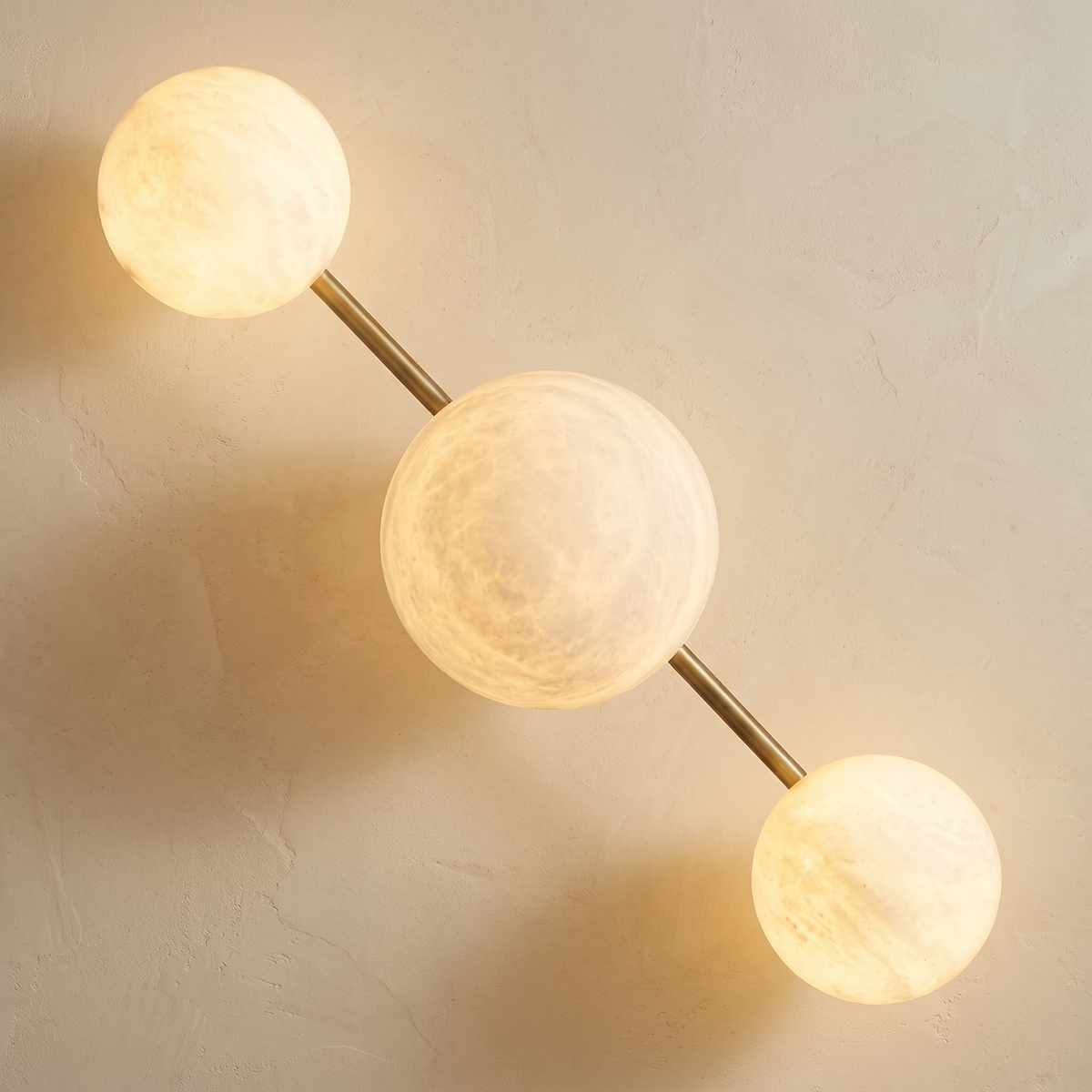 Duo/Triple Orb Wall 91051 (extra) Alabaster — W600 — mra-duo-triple-orb-wall-91051-extra-w600-product