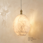 Egg Pendant Alabaster — D280 — mra-egg-pendant-70042-d280-product