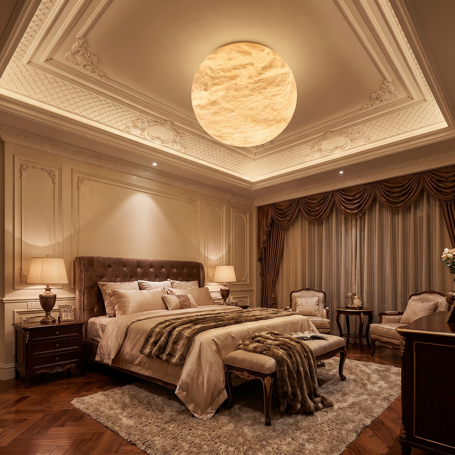 Egg Shape Ceiling Alabaster — V01 — mra-egg-shape-ceiling-70076-v01-scene-2