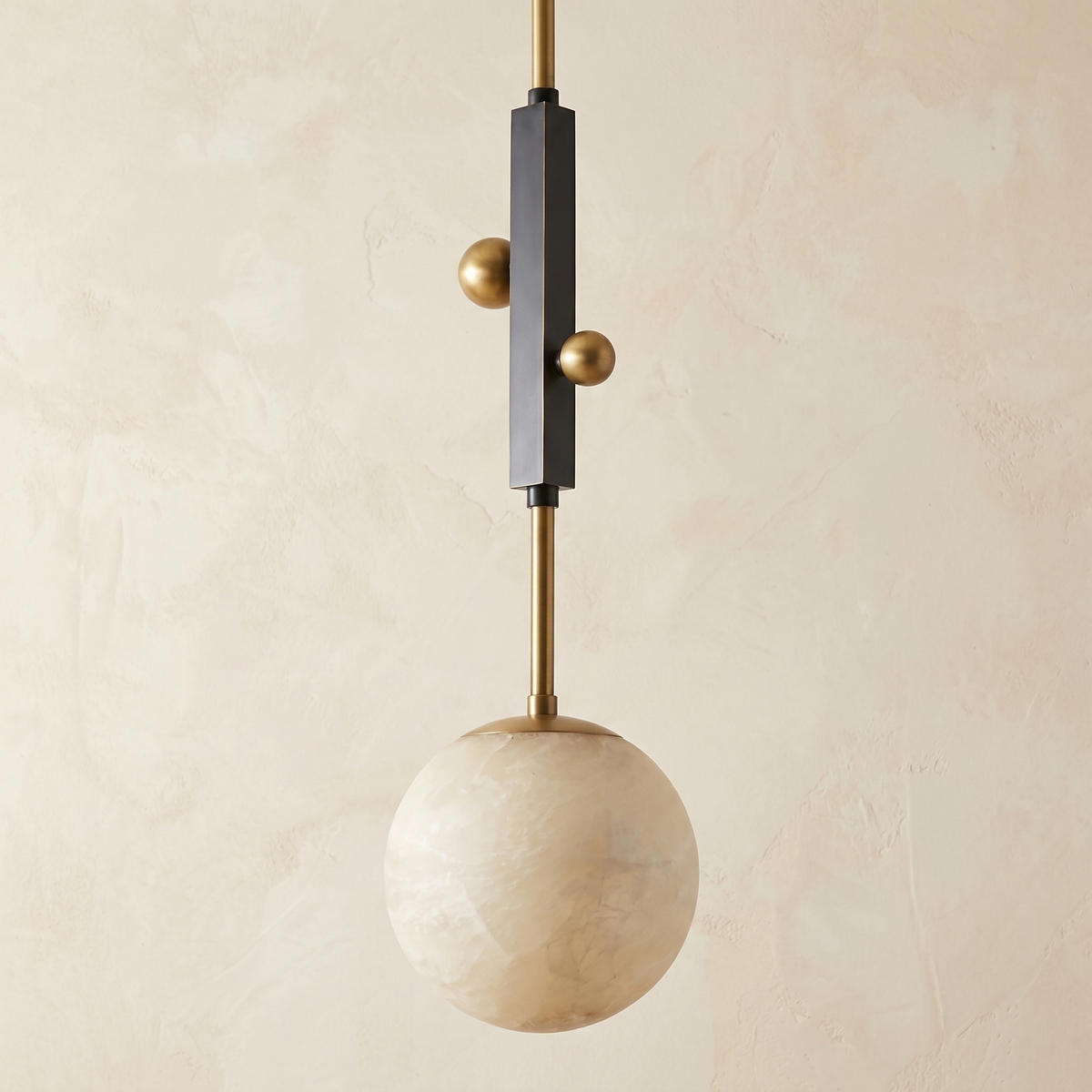 Framed Orb Pendant Alabaster — D160 — mra-framed-orb-pendant-91024-d160-dark