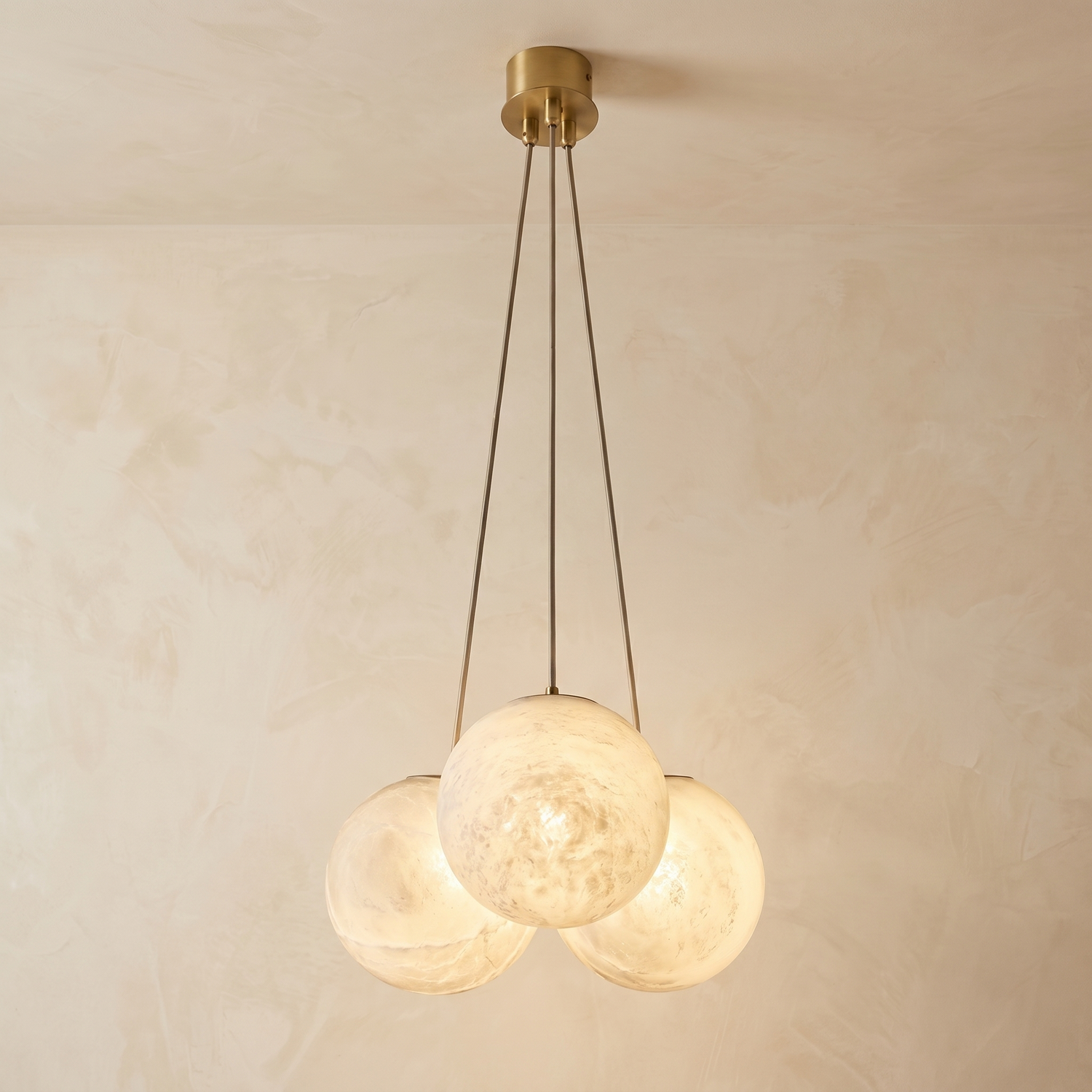 Grape Cluster Alabaster Pendant Light — D300 — mra-grape-cluster-d300-product