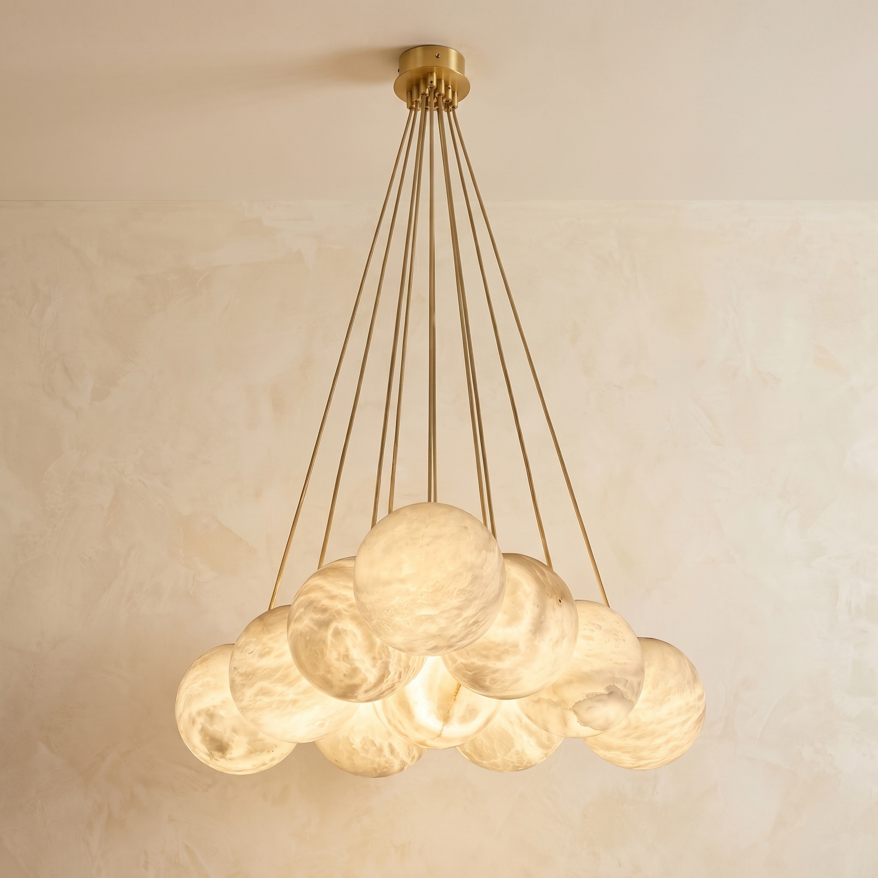 Grape Cluster Alabaster Pendant Light — D800 — mra-grape-cluster-d800-product