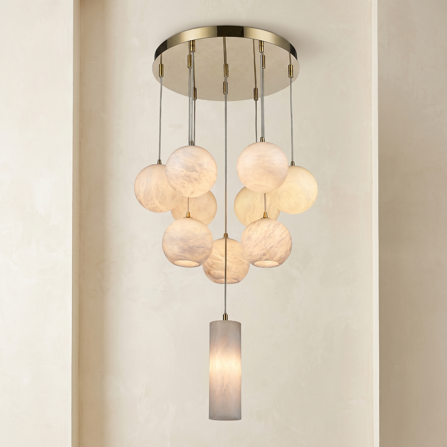 Orb Cluster Pendant Alabaster — D550 — mra-orb-cluster-pendant-70072-d550-product