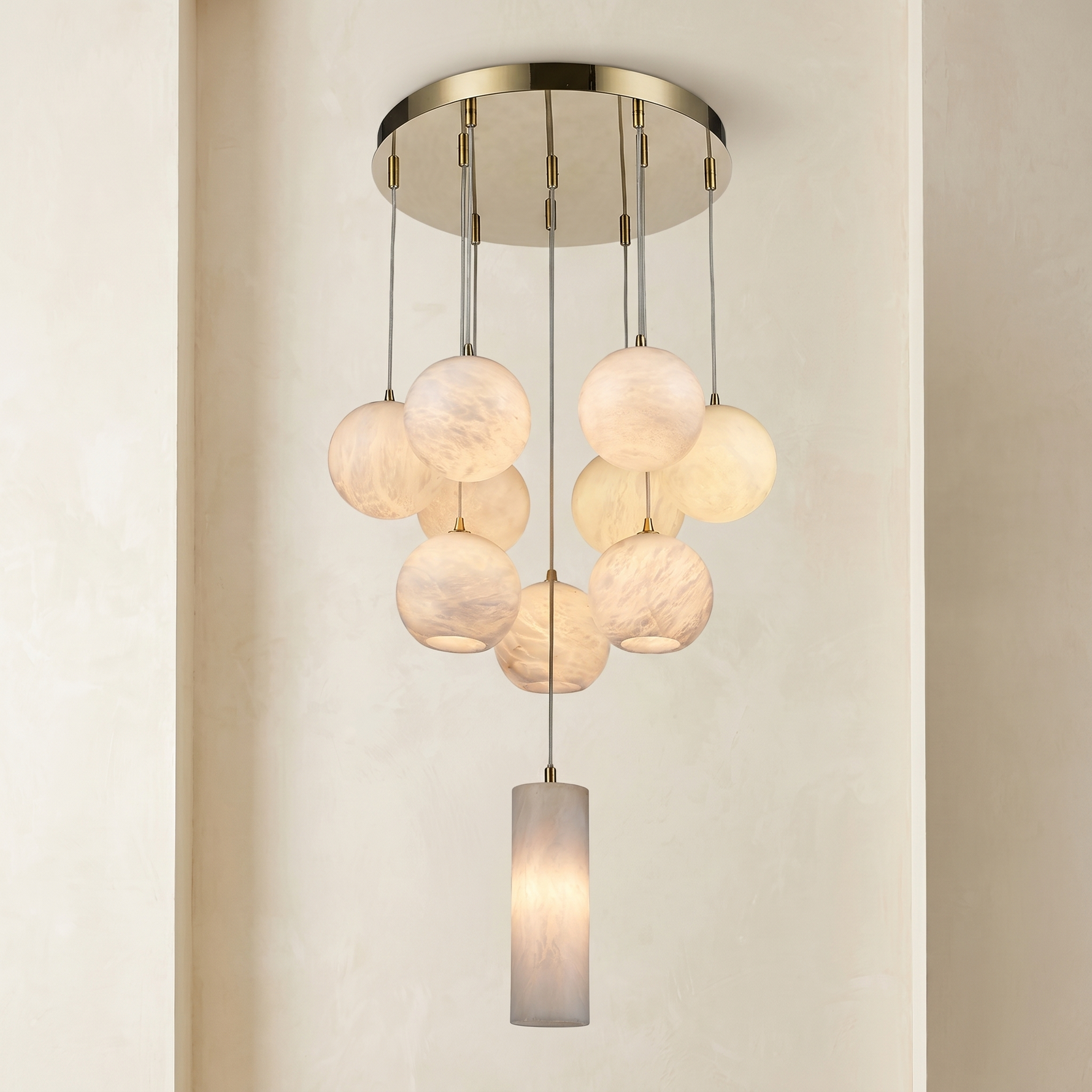 Orb Cluster Pendant Alabaster — D550 — mra-orb-cluster-pendant-70072-d550-product