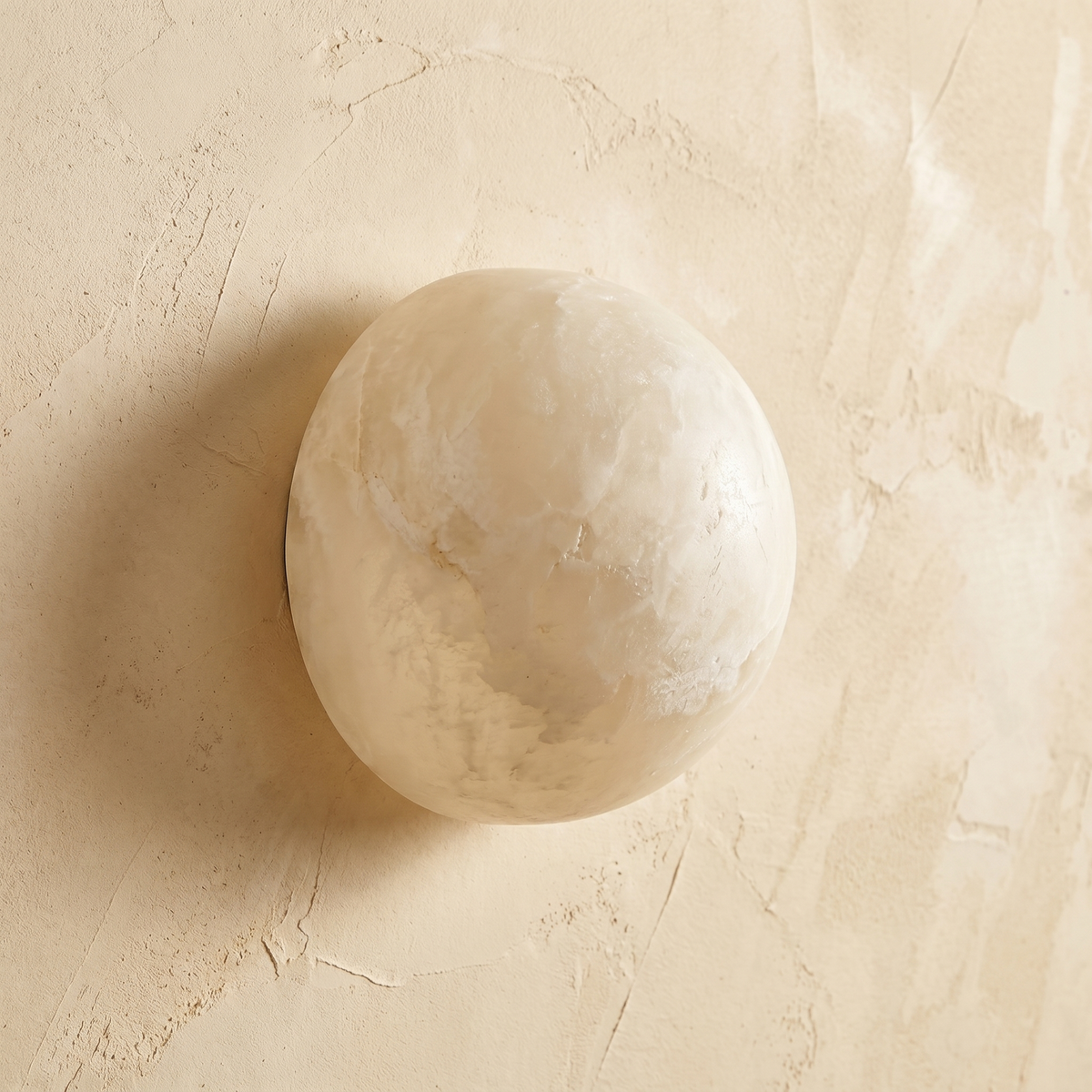 Oval Flat Wall Alabaster — W200 — mra-oval-flat-wall-71009-w200-dark