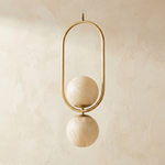 Oval Frame Duo Modern Alabaster Pendant Light — D280 — mra-oval-frame-duo-modern-d280-dark