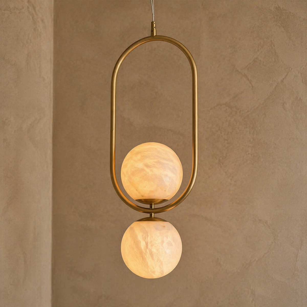 Oval Frame Duo Modern Alabaster Pendant Light — D280 — mra-oval-frame-duo-modern-d280-product