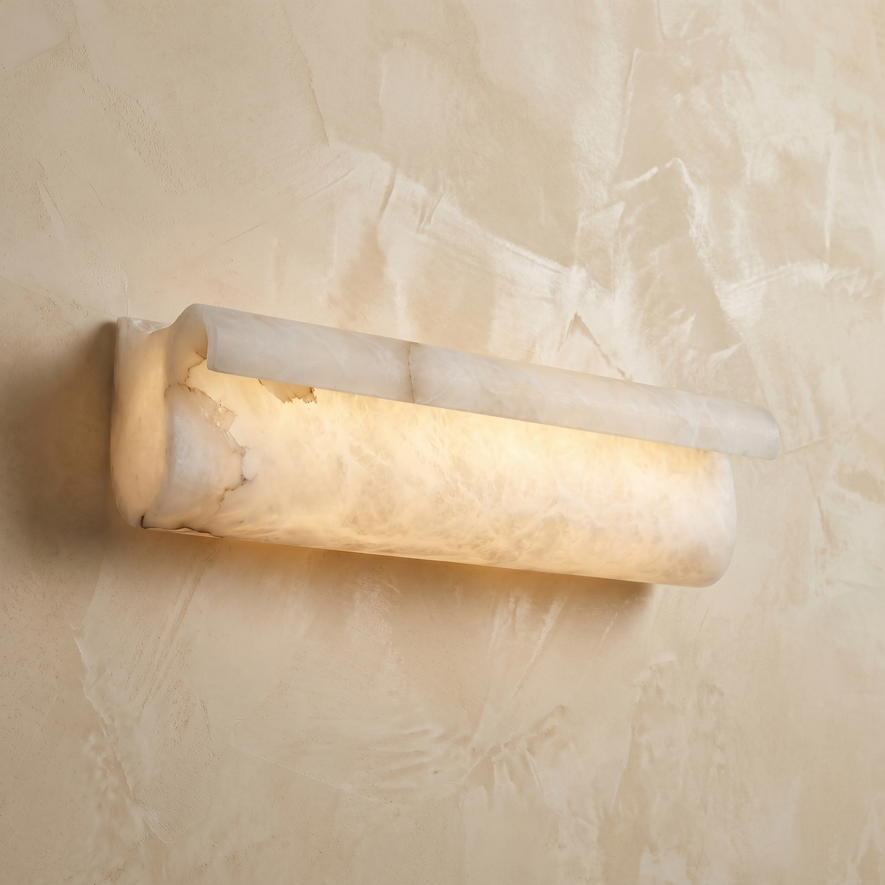 Rectangular Shelf Wall Alabaster — L800 — mra-rectangular-shelf-wall-l800-product
