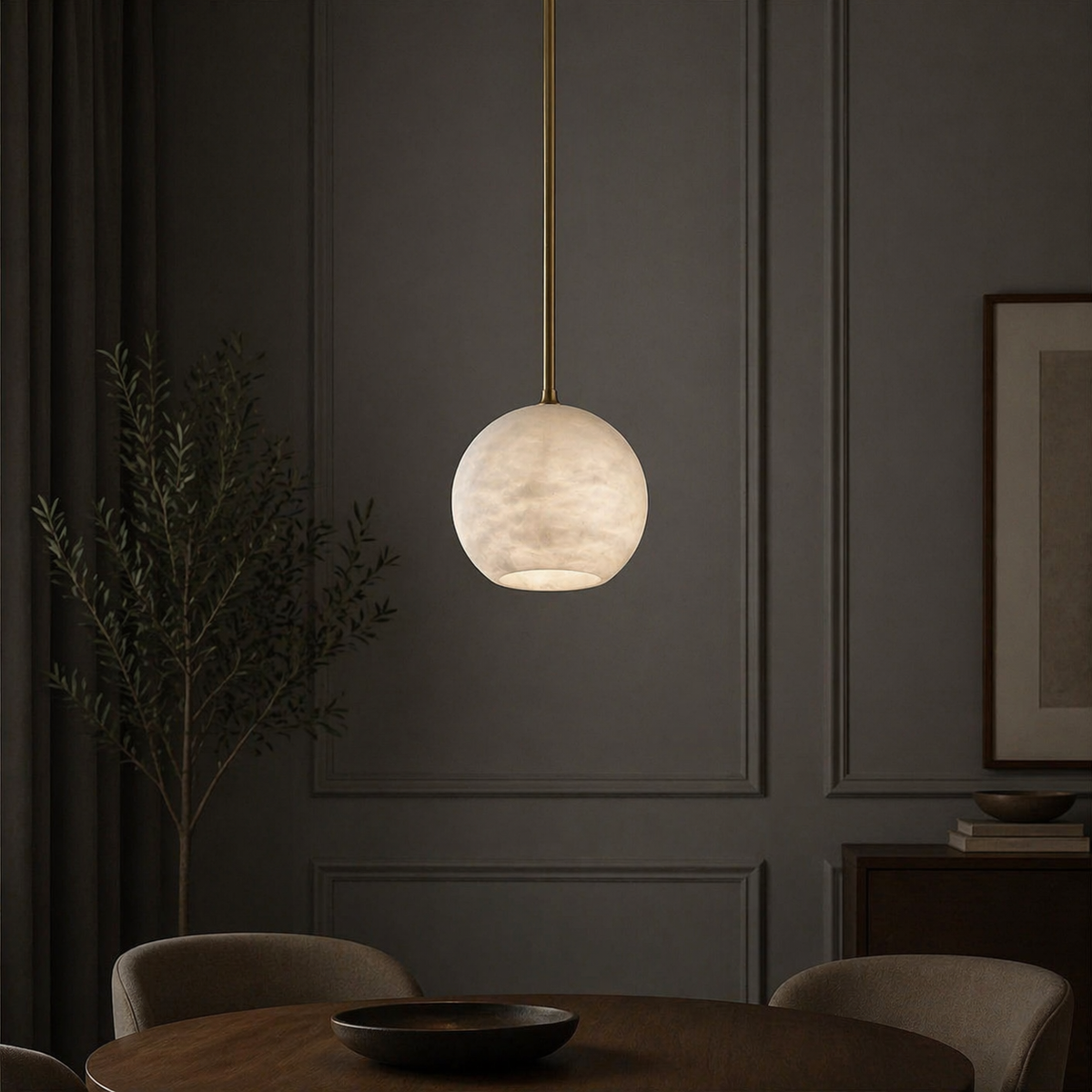 Silver Disc Cluster Ceiling Alabaster — D200 — mra-silver-disc-cluster-ceiling-91005-d200-scene-2