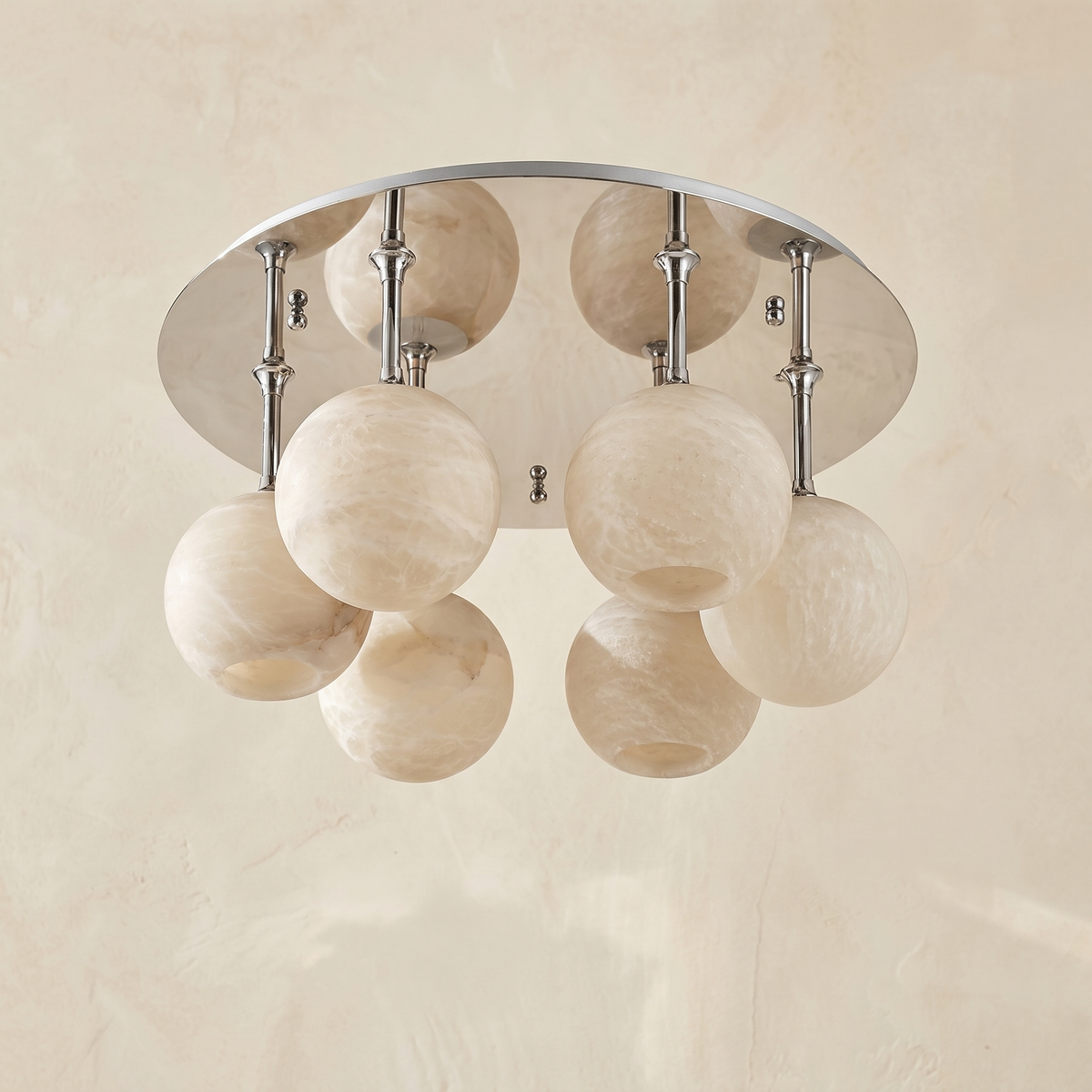 Silver Disc Cluster Ceiling Alabaster — 03 — mra-silver-disc-cluster-ceiling-91005-d600-03-dark