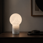 Stone Orb Floor Alabaster Floor Lamp — D160 — yiosi-mra-stone-orb-floor-70075-d160-scene-3
