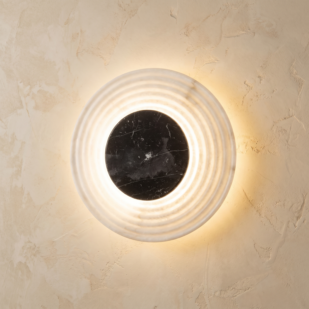 Swirl Disc Wall Alabaster — D480 — mra-swirl-disc-wall-7010-d480-product