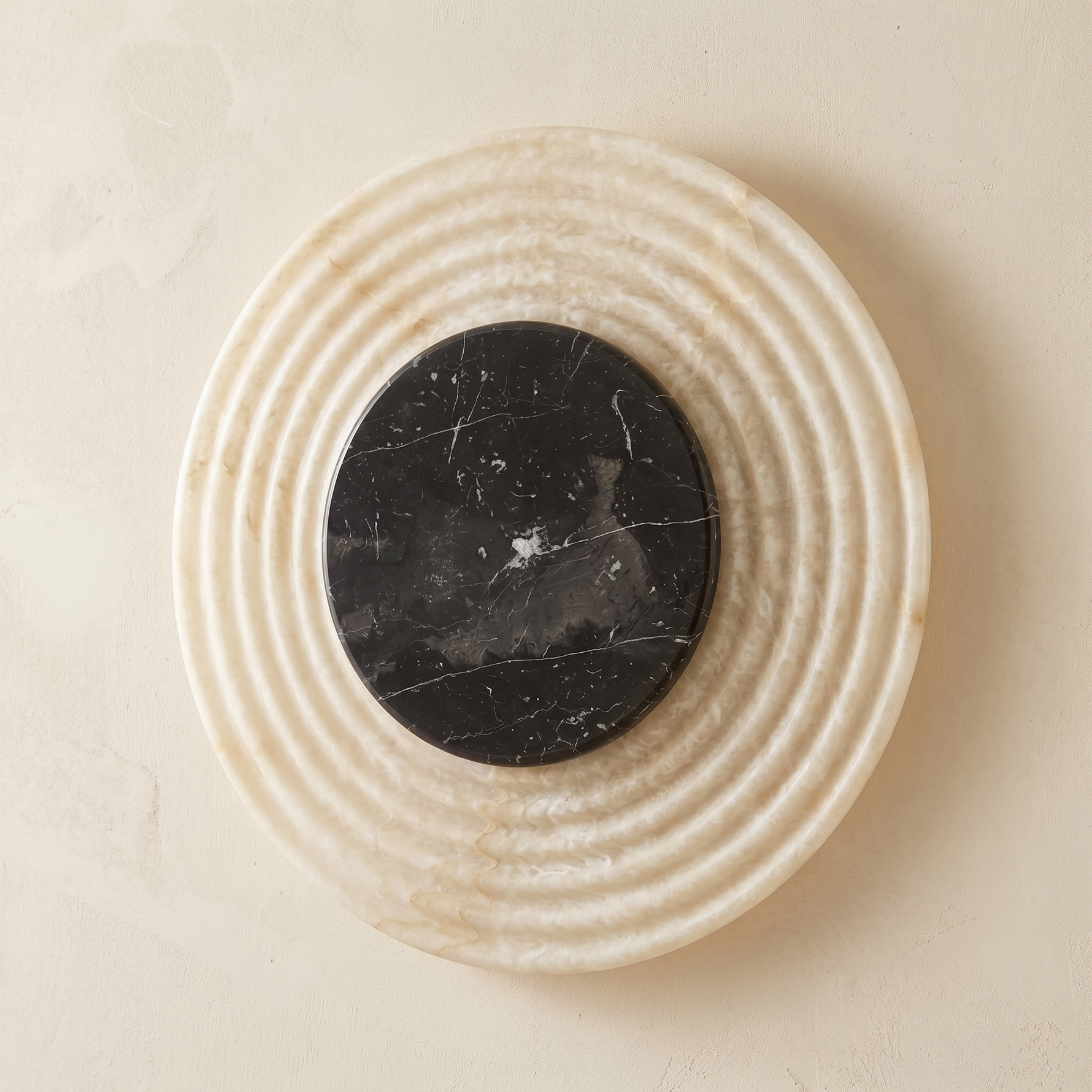 Swirl Disc Wall Alabaster — D790 — mra-swirl-disc-wall-7010-d790-dark